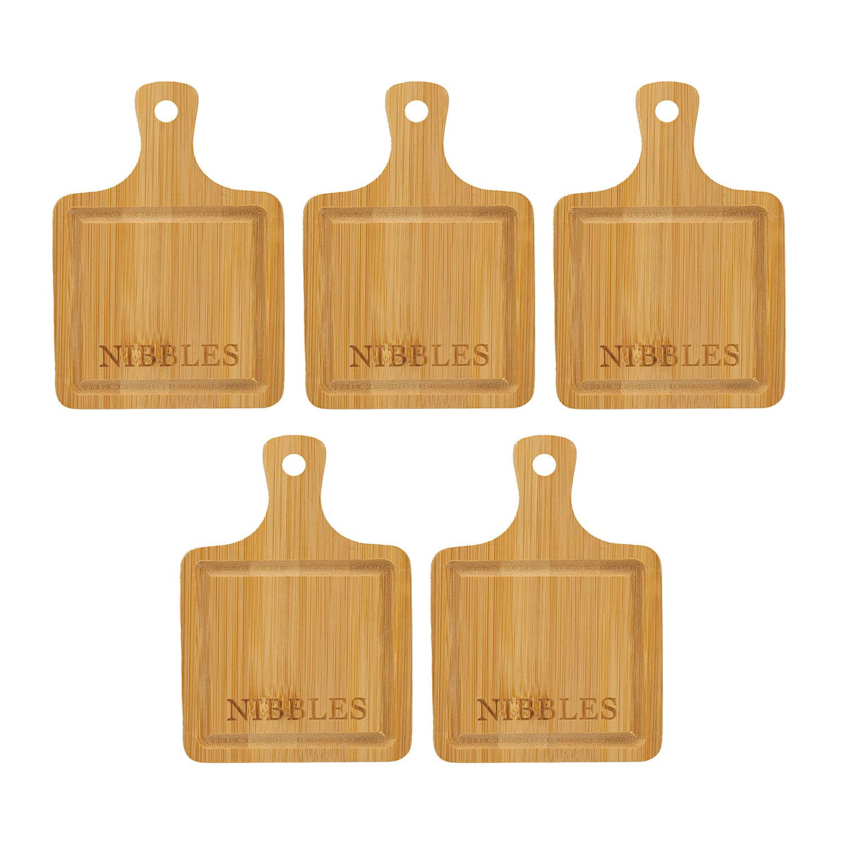 5 Piece Paddle Serving Board 7552987 0