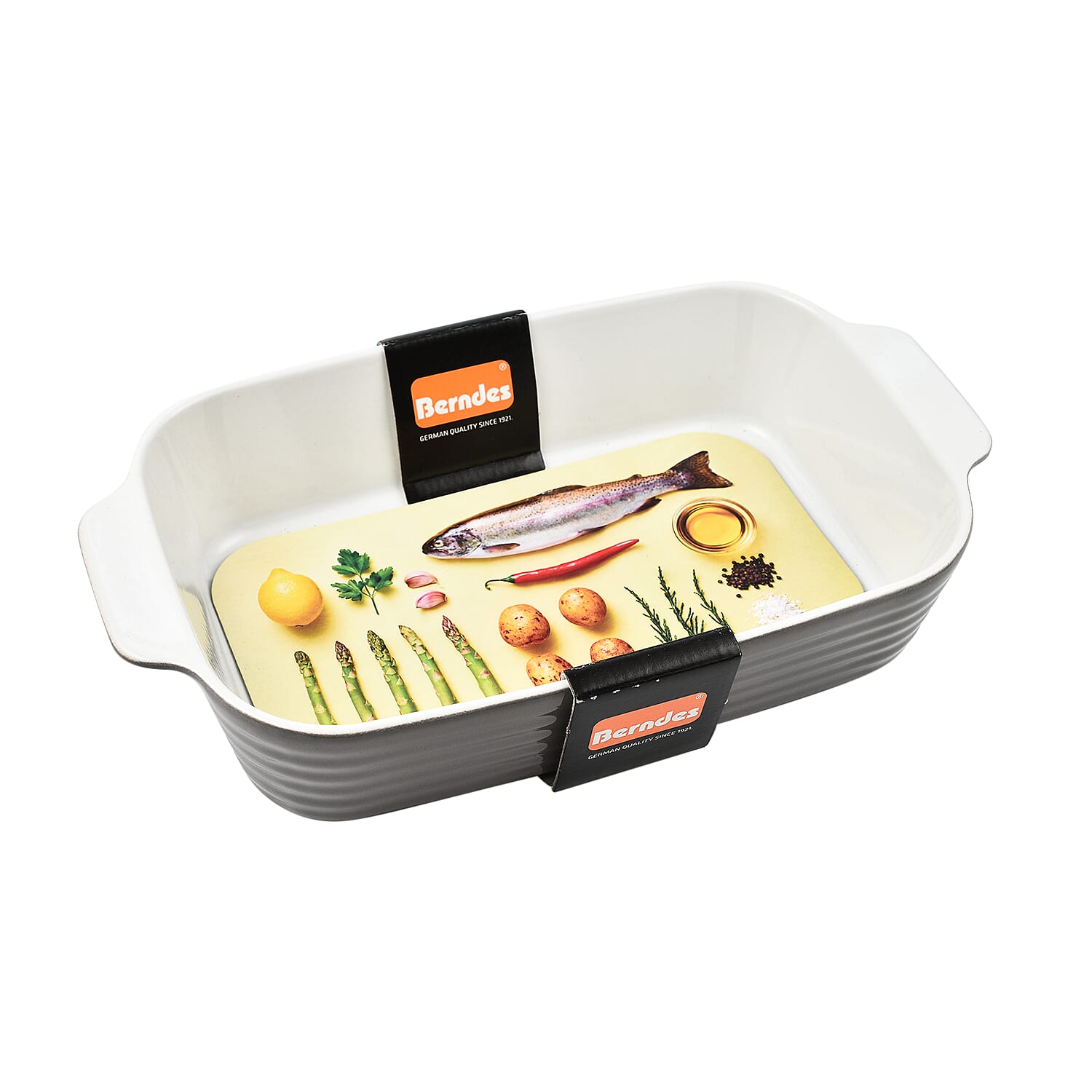 Berndes Roasting Dish (Size 32x19x6 cm) - Grey &amp; White 7590993 4