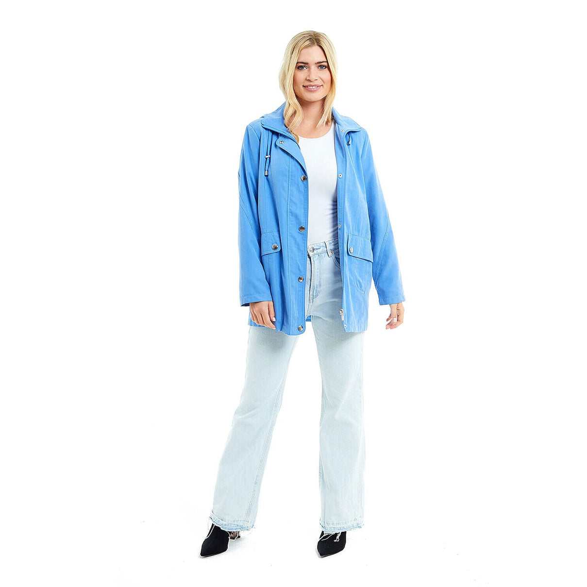 Klassik - Ladies Showerproof Woven Jacket (Size 12) - Ultra Marine 7473511 1