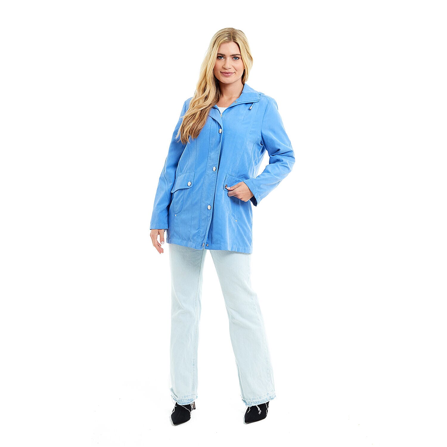 Klassik - Ladies Showerproof Woven Jacket (Size 12) - Ultra Marine 7473511 2