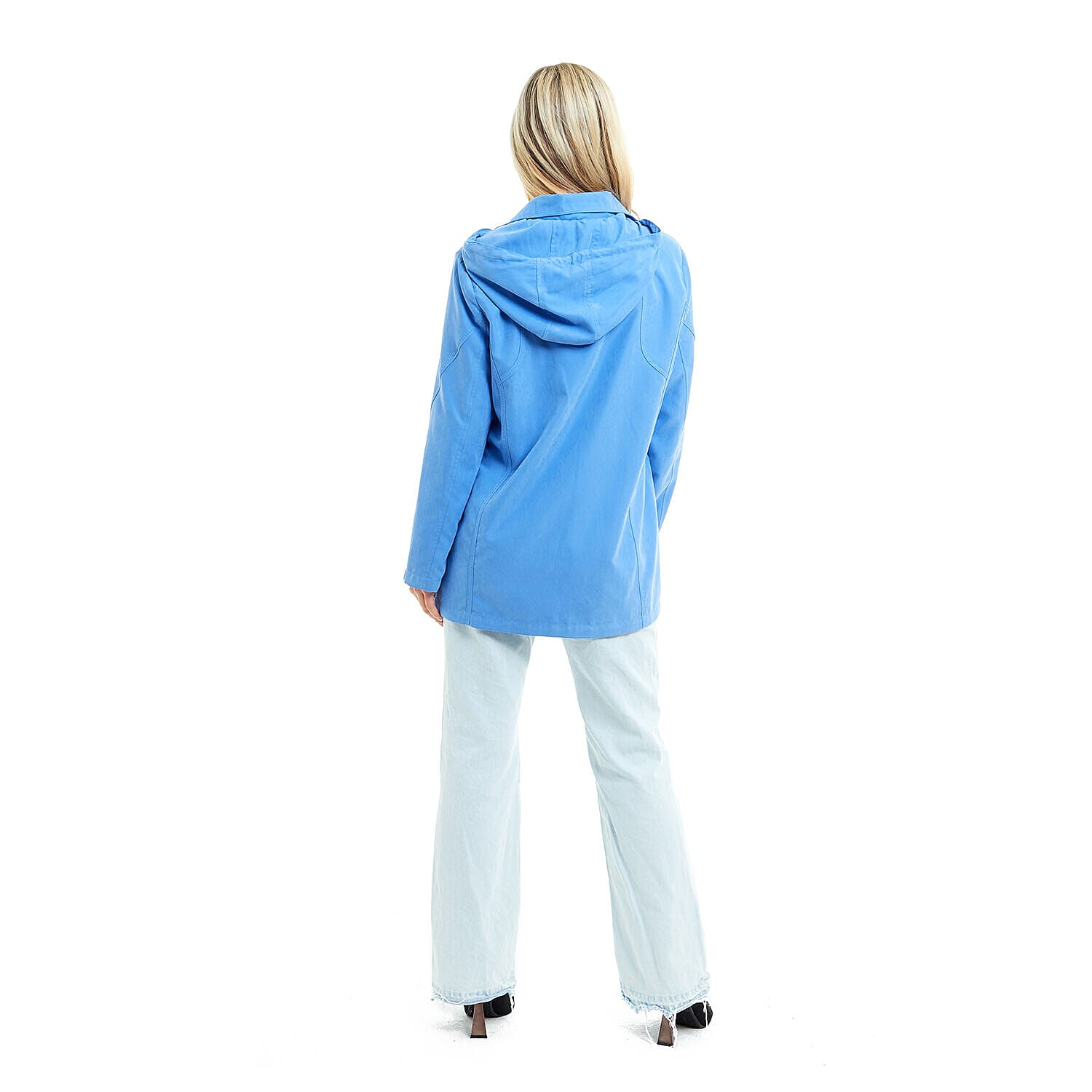 Klassik - Ladies Showerproof Woven Jacket (Size 12) - Ultra Marine 7473511 3