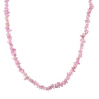 Kunzite Chips Necklace (Size - 32) 353.00 Ct.