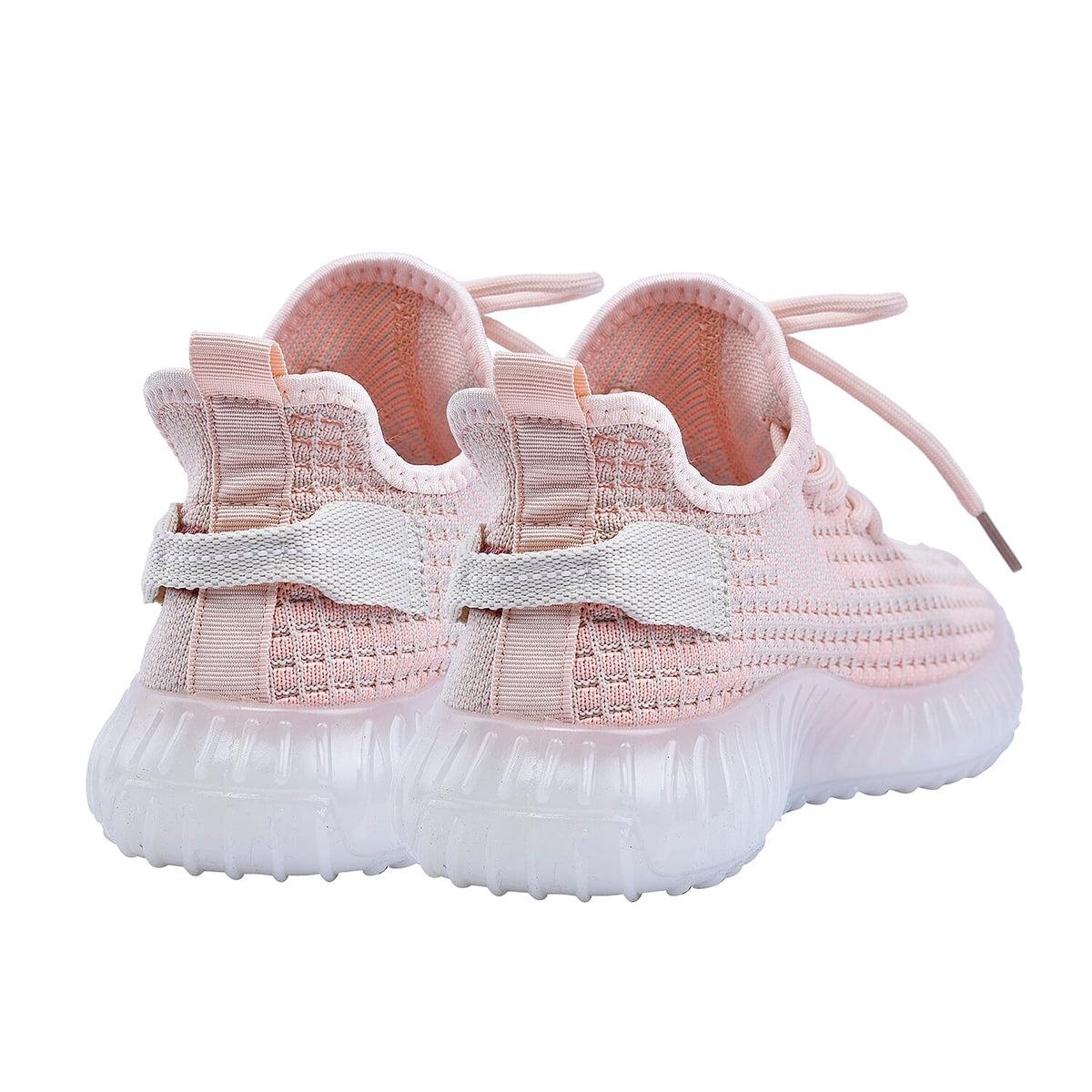 LA MAREY Lace-Up Women's Trainers - Pink 7454587 5