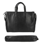 LA MAREY Laptop Bag with Adjustable Shoulder Strap (Size 41x30x6 Cm) - Black