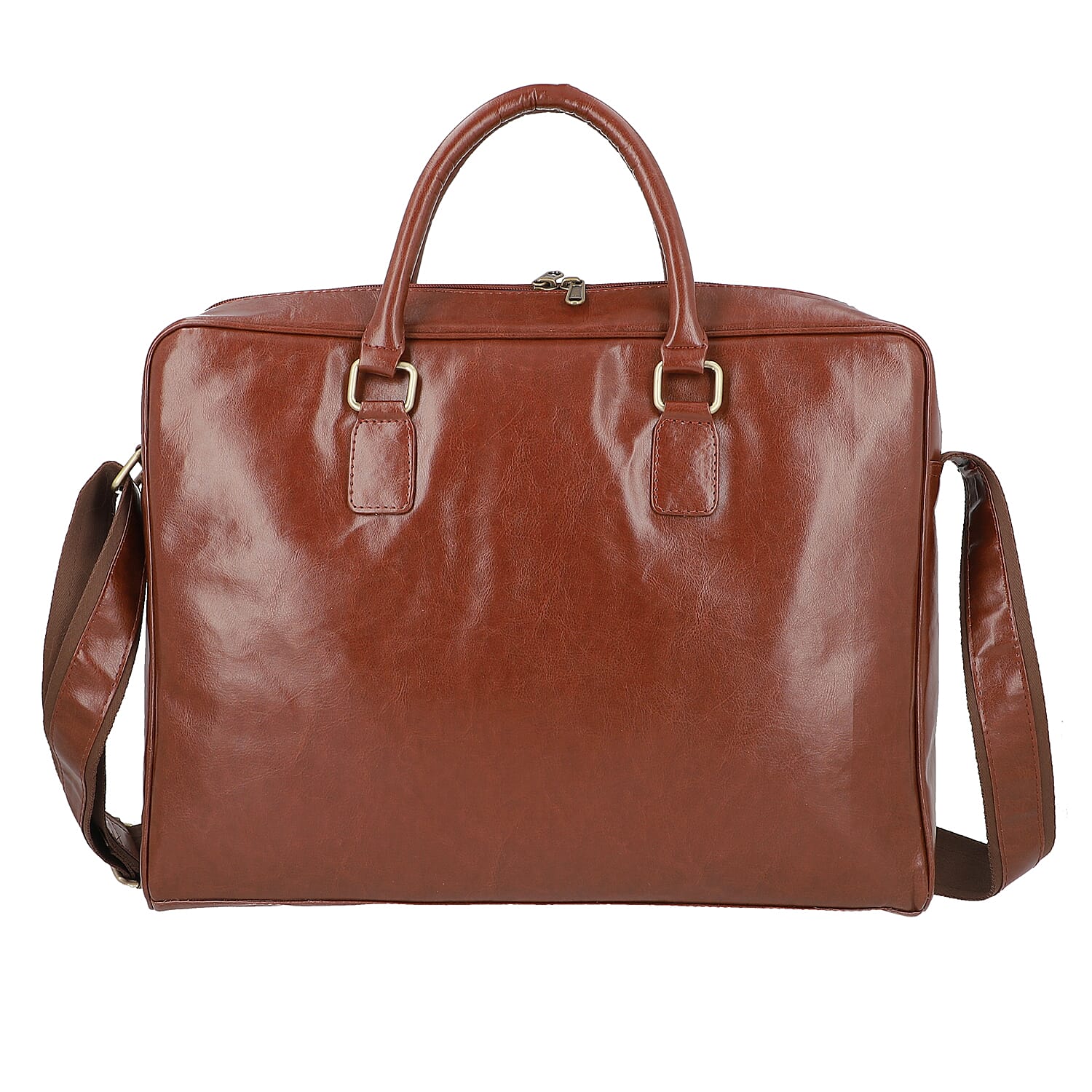 La Marey Laptop Bag with Adjustable Shoulder Strap - Brown 7303031 0