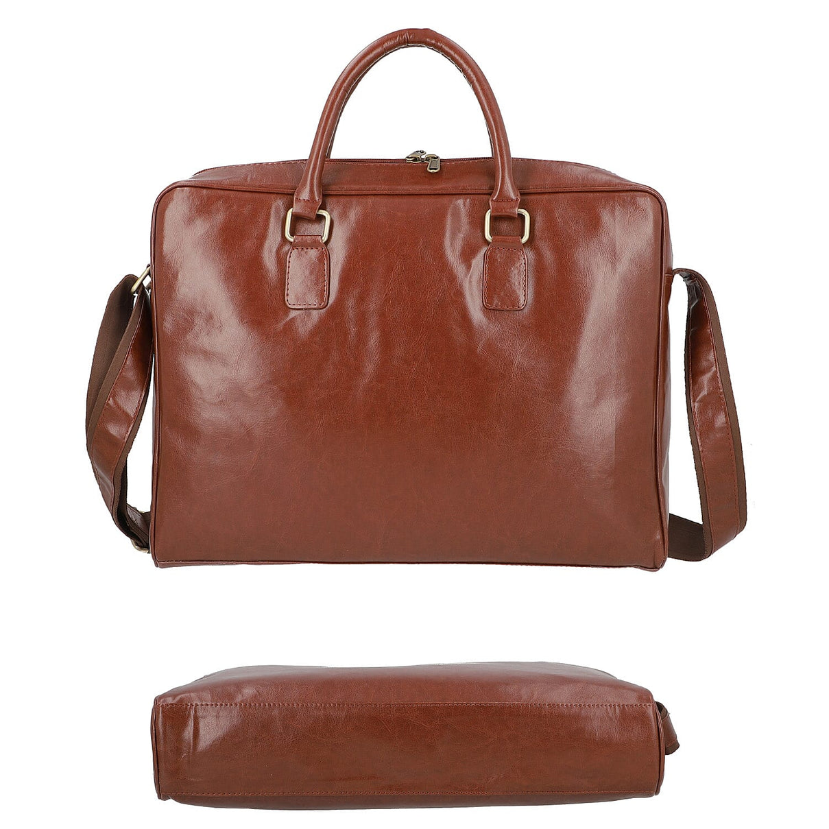 La Marey Laptop Bag with Adjustable Shoulder Strap - Brown 7303031 6