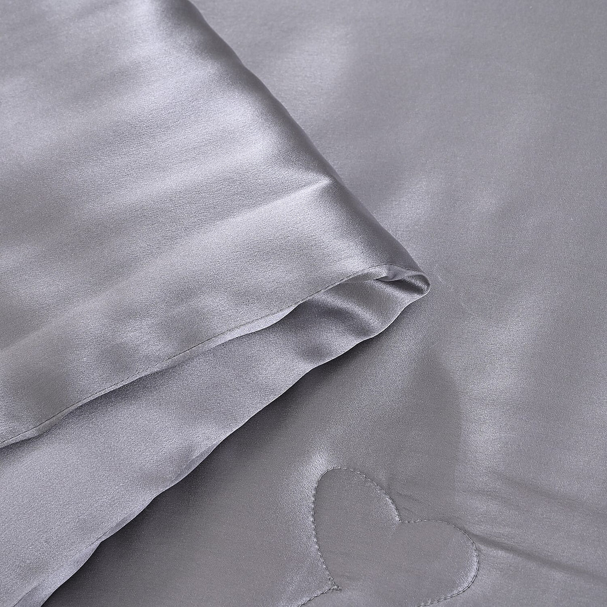 La Marey Signature 100% Mulberry Silk Quilt (200 x 200 cm, Double) - Grey 8419182 6