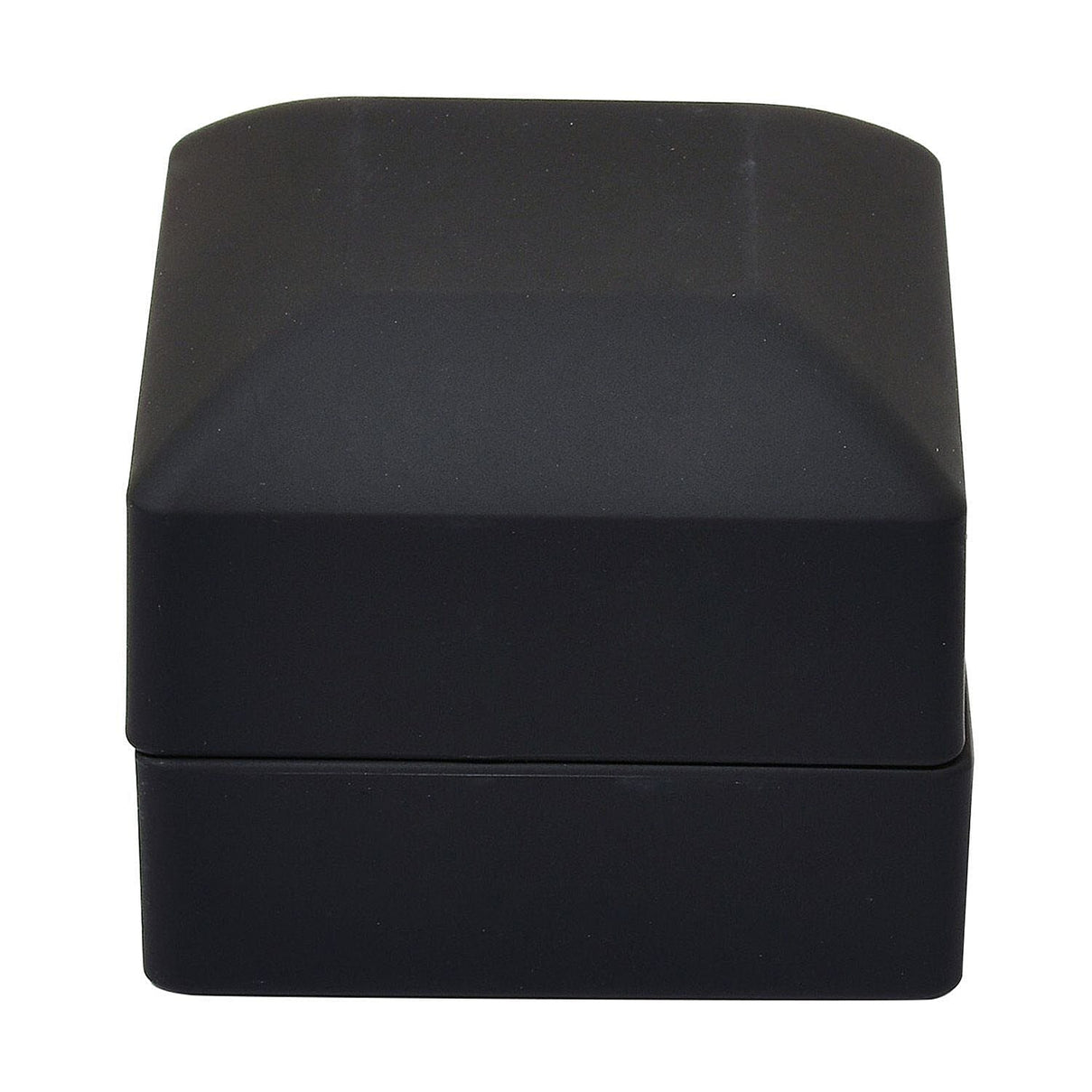 LED Light Illuminated Ring Gift Box with Velvet Interior Lining (Size 6X6X4 cm) - Black 2893974 0