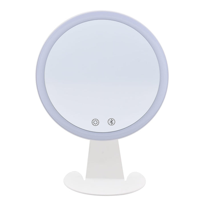 LED Makeup Mirror with Bluetooth Audio and Powered by a USB Cable -  White 7311079 1