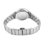 LIMITED EDITION - EON SWISS Movement Natural Diamonds 5 ATM Watch in Stainless Steel Strap - SIlver