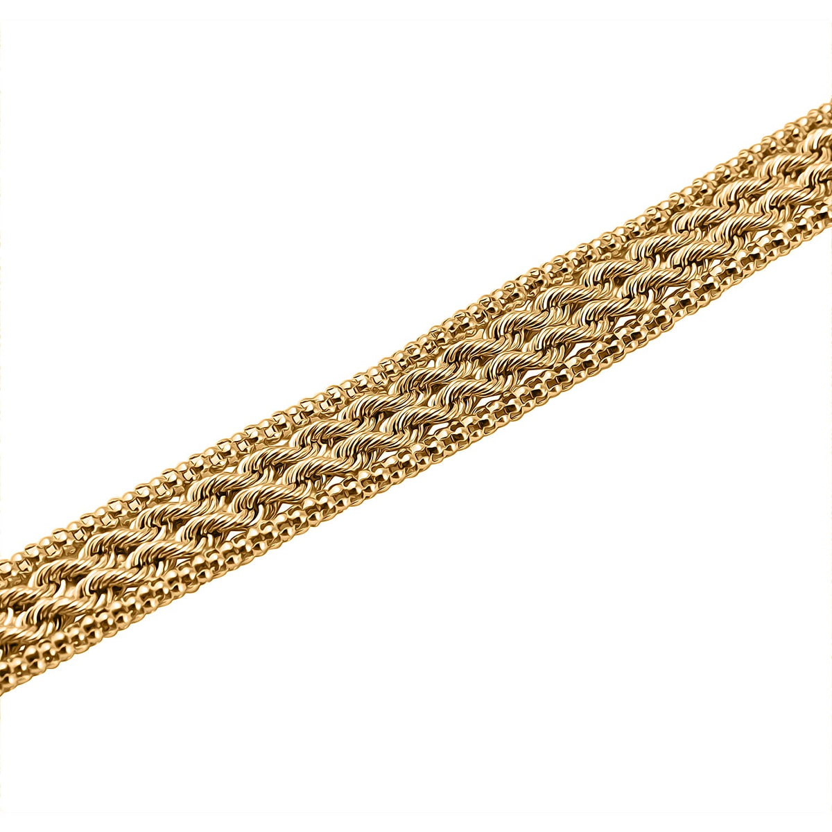 Maestro Collection - 9K Yellow Gold Rope Bracelet (Size - 7.5), Gold Wt. 5.80 Gms 7819452 2