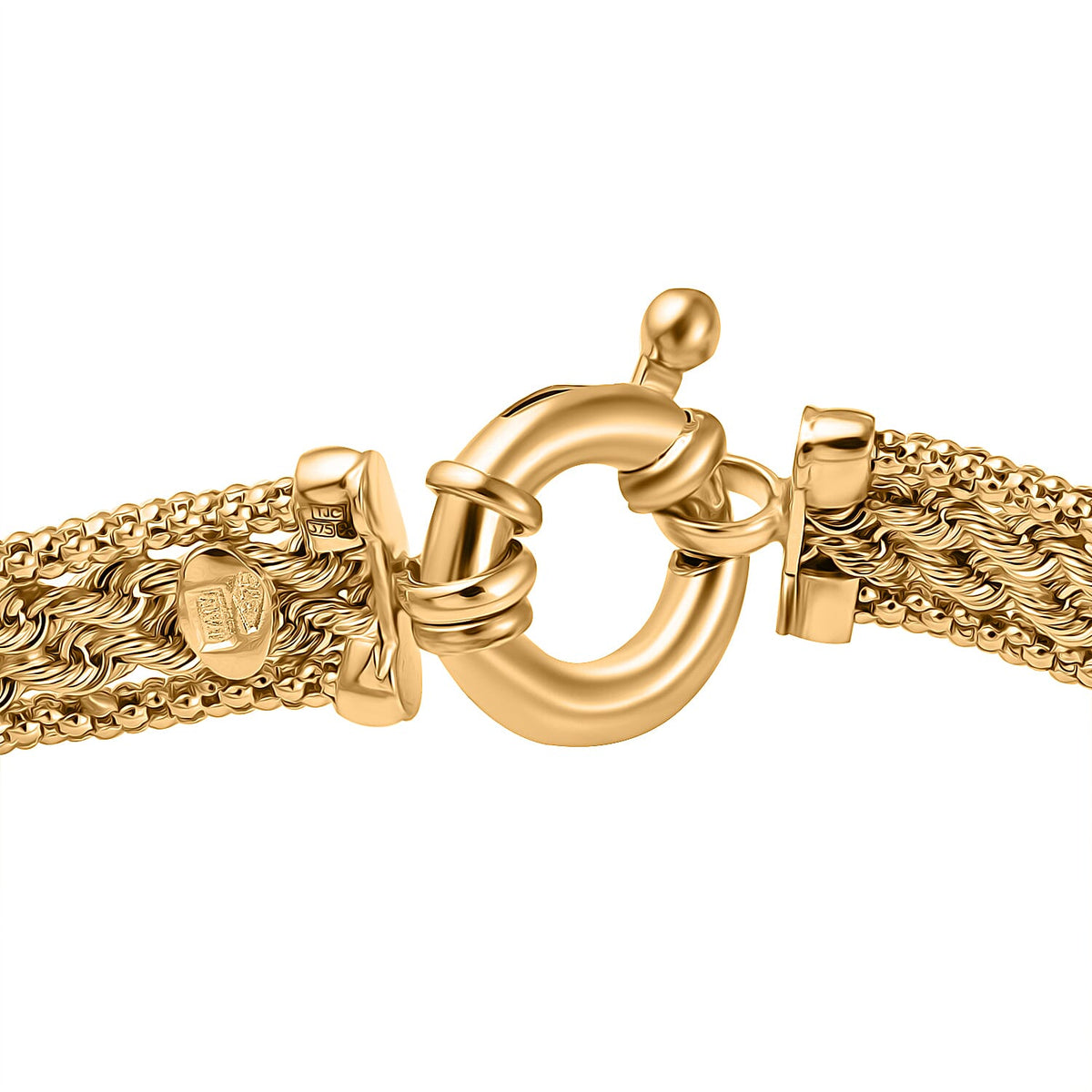Maestro Collection - 9K Yellow Gold Rope Bracelet (Size - 7.5), Gold Wt. 5.80 Gms 7819452 3