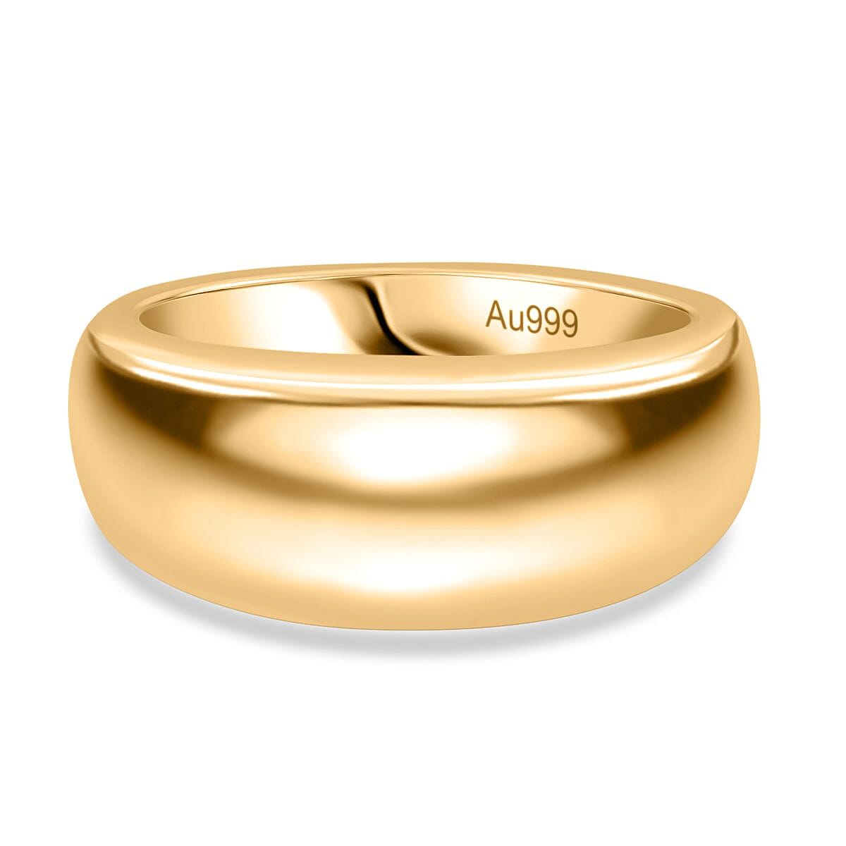 Closeout Deal - 24K Yellow Gold Band Ring (99.99% Purity) 8269455 0
