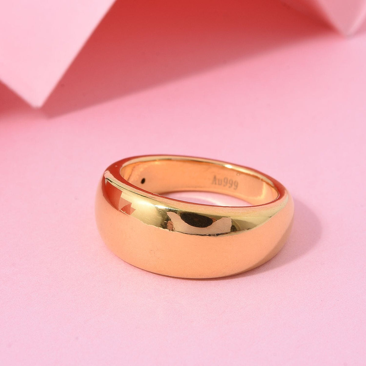 Closeout Deal - 24K Yellow Gold Band Ring (99.99% Purity) 8269455 1