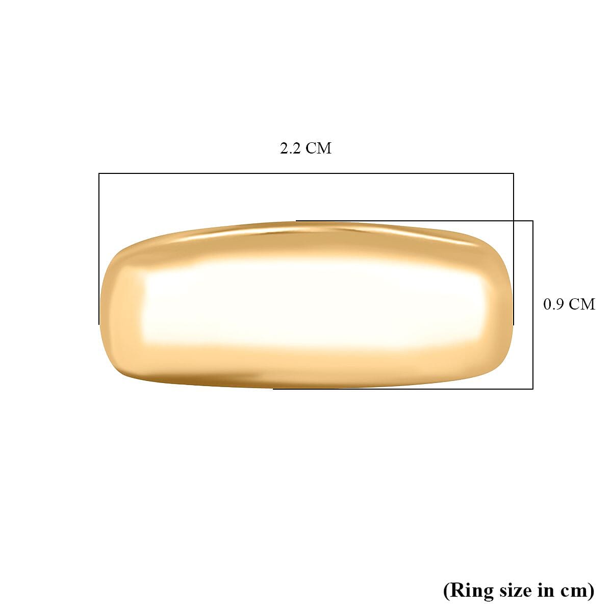 Closeout Deal - 24K Yellow Gold Band Ring (99.99% Purity) 8269455 5