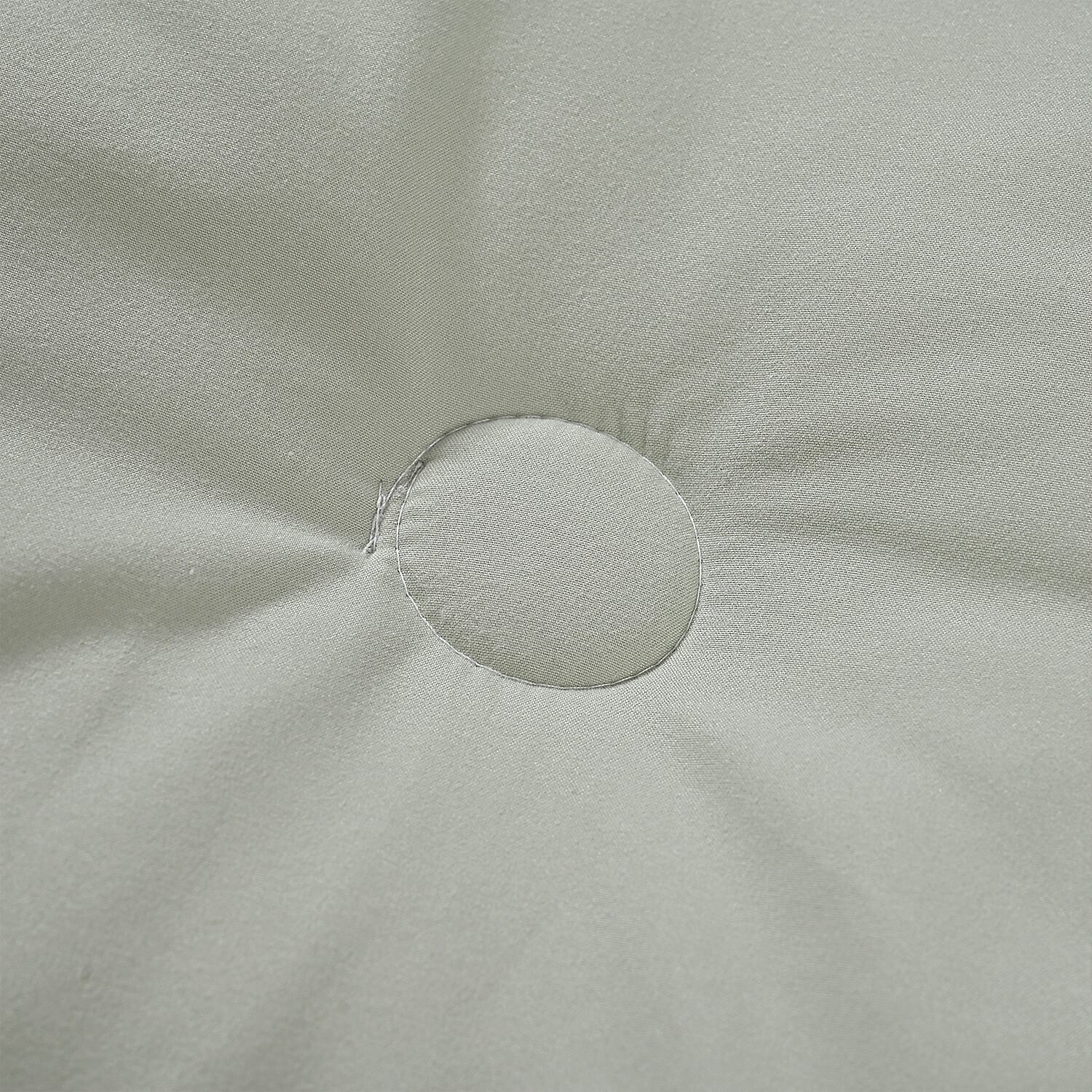 LIVMORE - 50% Mulberry Silk Duvet (225 x 220 cm) - Mint Green King 8186900 3