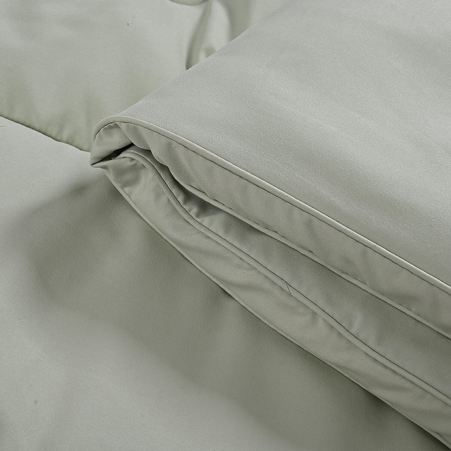 LIVMORE - 50% Mulberry Silk Duvet (225 x 220 cm) - Mint Green King 8186900 4
