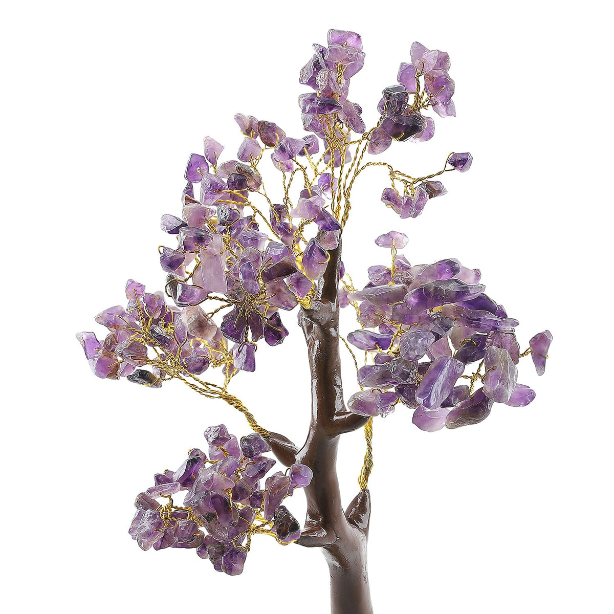LIVMORE Amethyst Gemstone Tree with Orgone Base (23 cm) - Purple 8242344 6