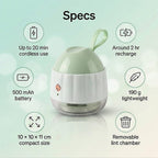 LIVMORE Electric Lint Remover - Green