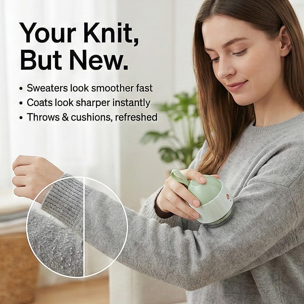 LIVMORE Electric Lint Remover for Clothes 8246056 3