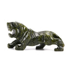 Limited Edition Handcrafted Serpentine Jade Figurine - Lions are Considered a Symbol of Courage, Strength, Royalty, and Power