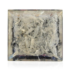 LIVMORE Gemstone Orgone Decorative Pyramid (5cm) With Selenite, Pyrite, Lapis Lazuli, Rose Quartz and Black Onyx