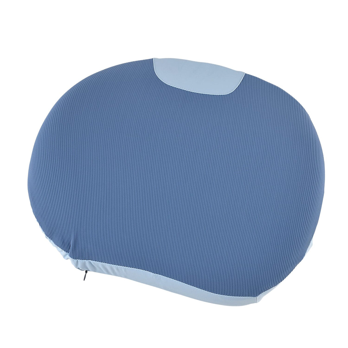 LIVMORE Orthopaedic Memory Foam Lumbar Support Cushion with Four-Season Cover (Size 40x11cm) - Blue V32490362 2