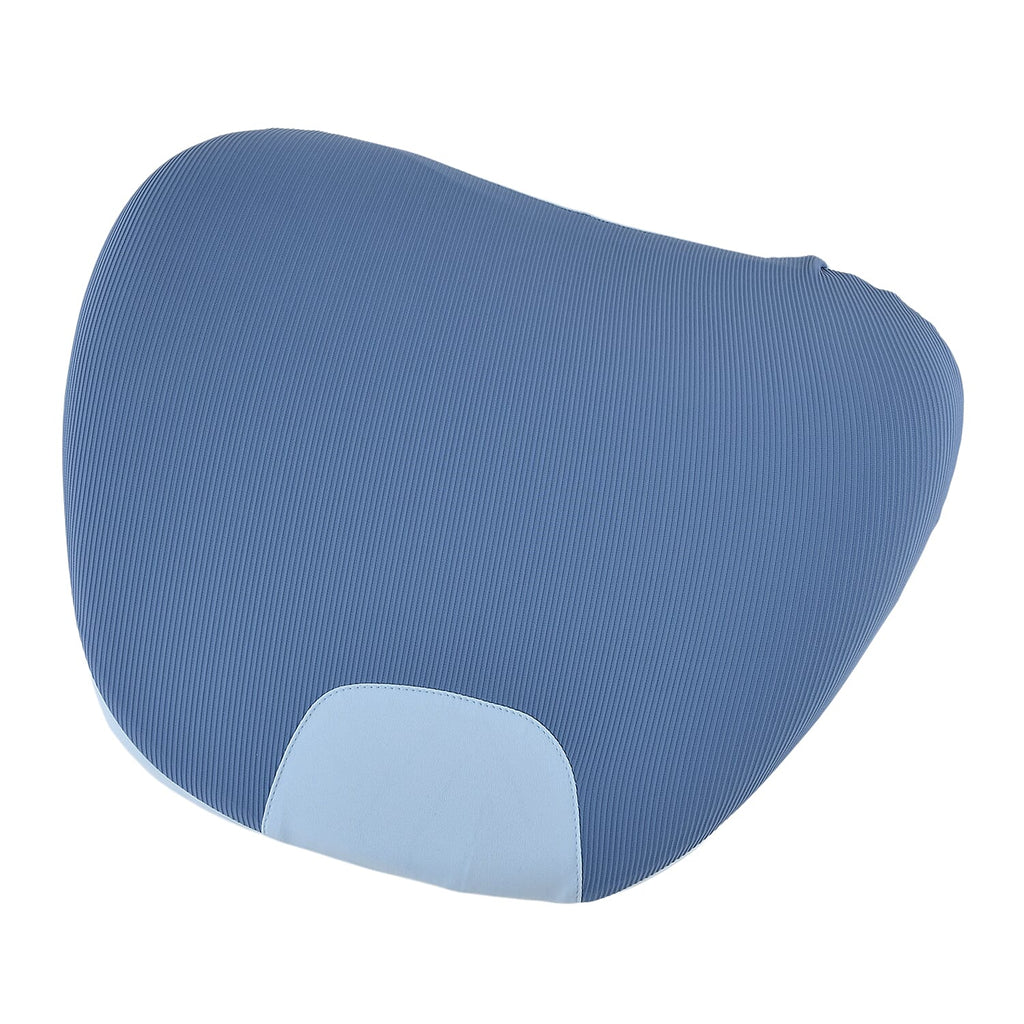 LIVMORE Orthopaedic Memory Foam Lumbar Support Cushion with Four-Season Cover (Size 40x11cm) - Blue