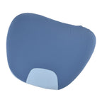 LIVMORE Orthopaedic Memory Foam Lumbar Support Cushion with Four-Season Cover (Size 40x11cm) - Blue