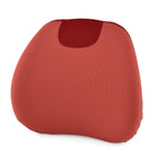 LIVMORE Orthopaedic Memory Foam Lumbar Support Cushion with Four-Season Cover (Size 40x11cm) - Red