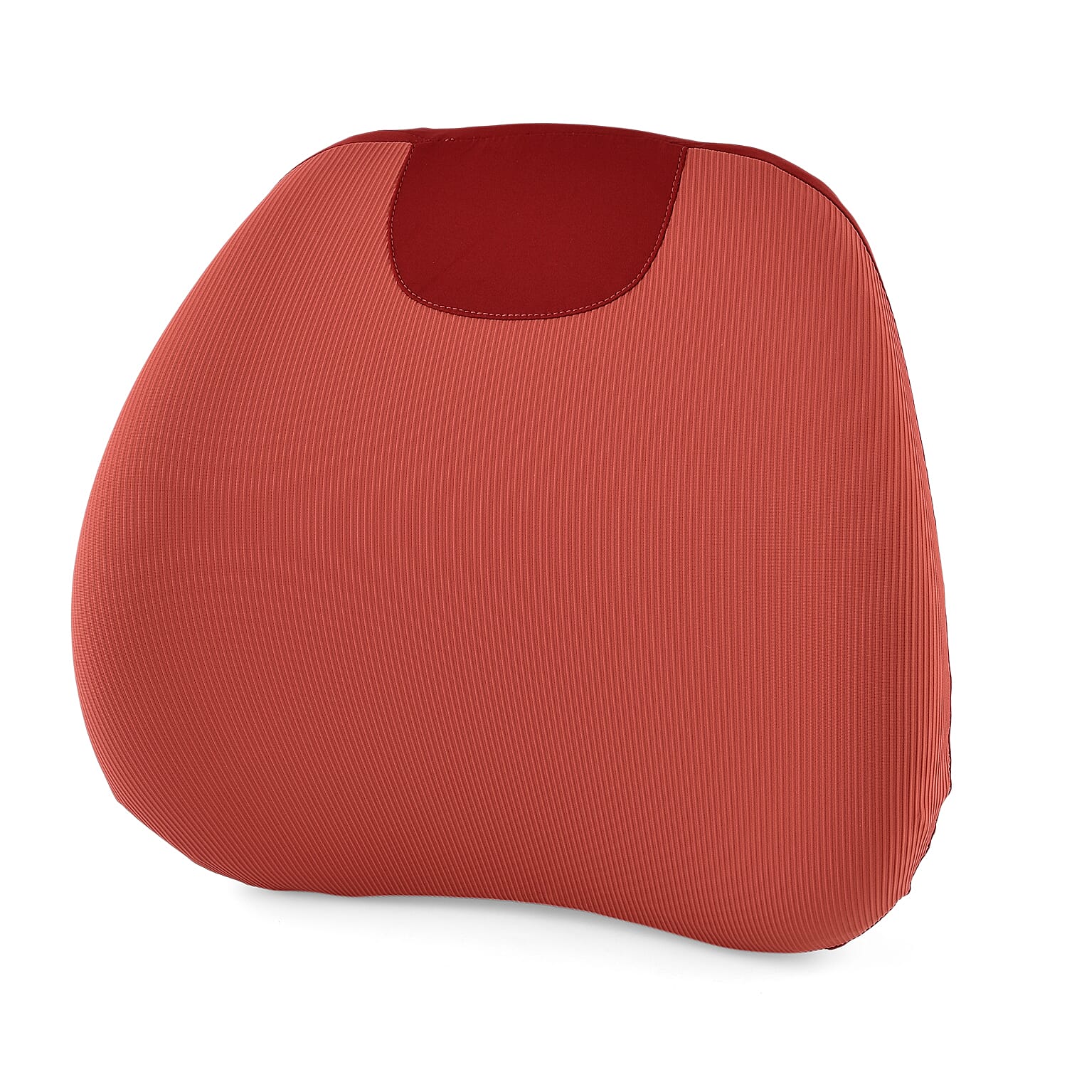 LIVMORE Orthopaedic Memory Foam Lumbar Support Cushion with Four-Season Cover (Size 40x11cm) - Red 8504929 0