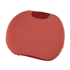 LIVMORE Orthopaedic Memory Foam Lumbar Support Cushion with Four-Season Cover (Size 40x11cm) - Red
