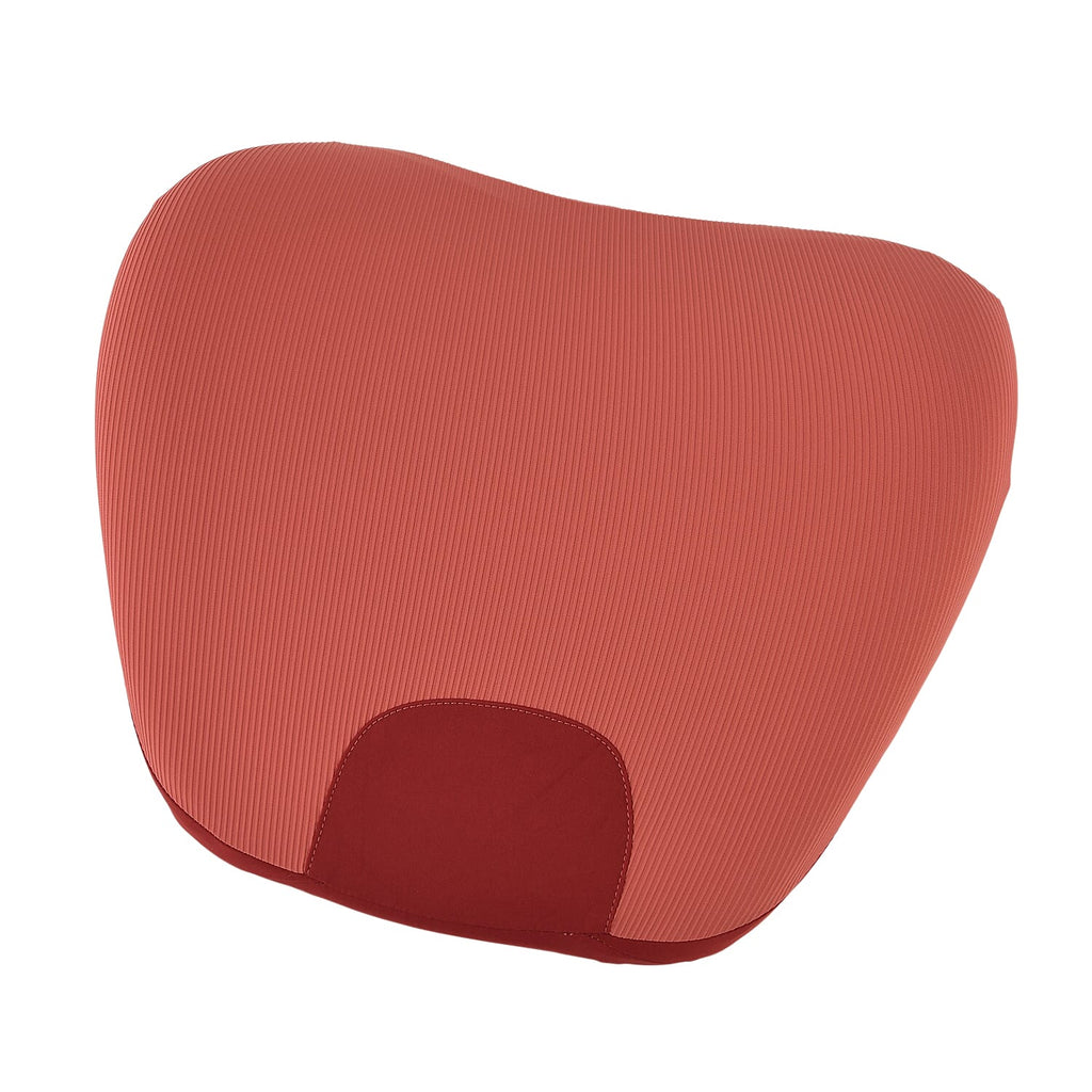 LIVMORE Orthopaedic Memory Foam Lumbar Support Cushion with Four-Season Cover (Size 40x11cm) - Red