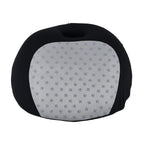 LIVMORE Orthopaedic Memory Foam Seat Cushion with Four-Season Cover (50 x 46 x15cm) - Black