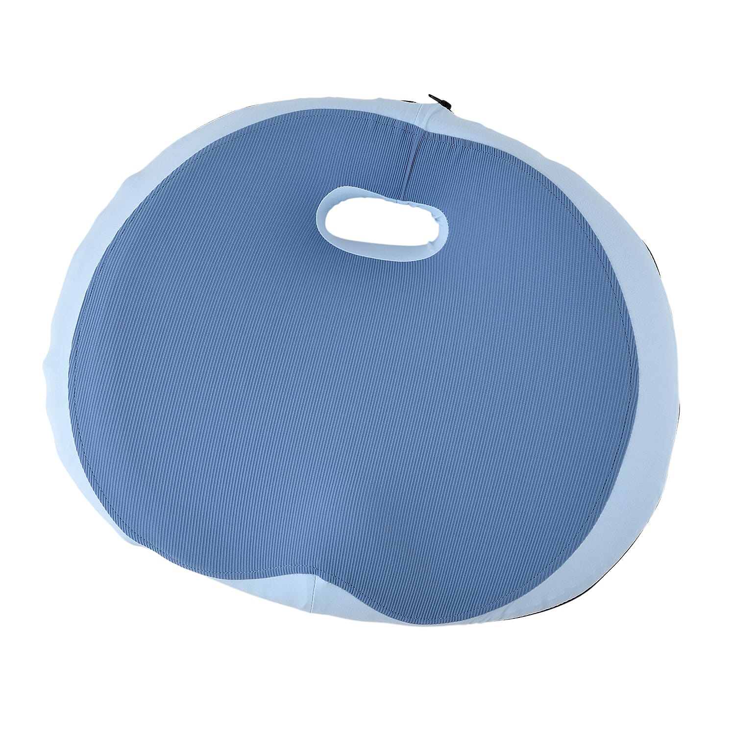 LIVMORE Orthopaedic Memory Foam Seat Cushion with Four-Season Cover (50 x 46 x15cm) - Blue &amp; Black 8504914 0