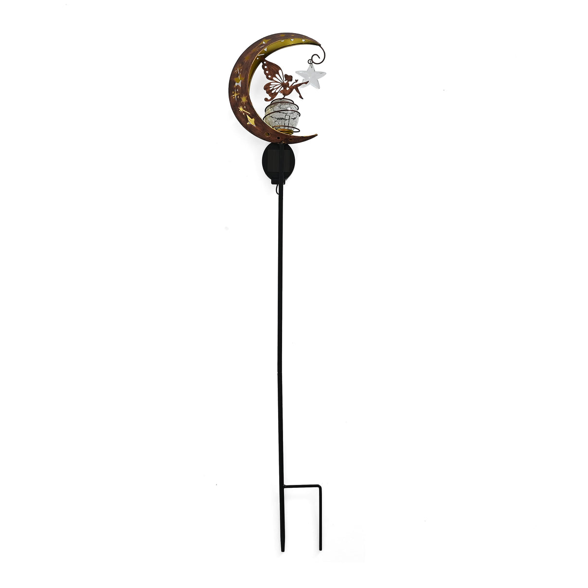 LIVMORE Solar Moon Garden Stake (83cm) - Copper V32490569 0