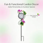 Garden Flamingo Thermometer Stake (108cm) - Flamingo