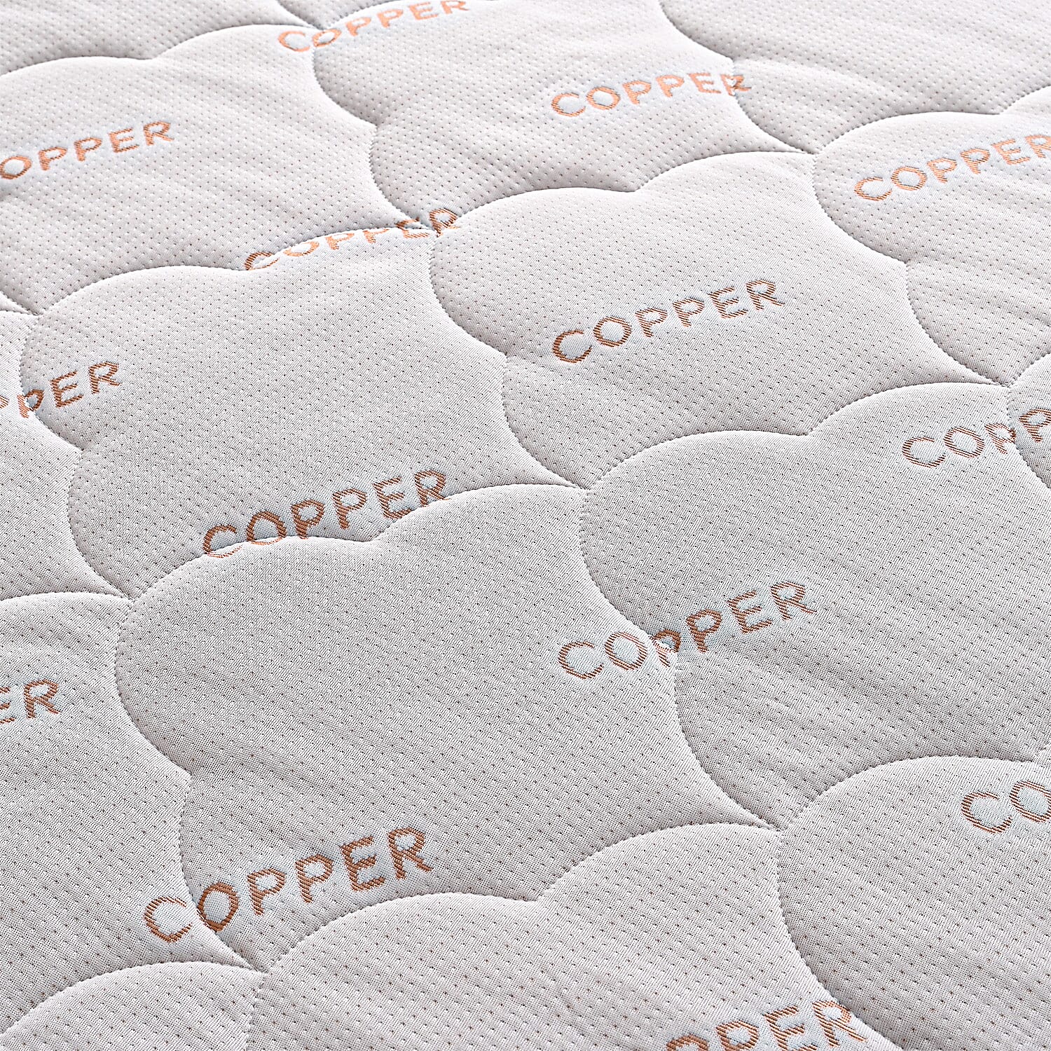 LIVMORE Patterned Mattress Pad - White 8286462 4