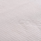 LIVMORE Copper Infused Jacquard Pillowcase 220 gsm (Single Pack, Size 75 x 50 cm) - White