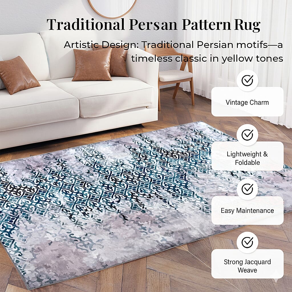 LIVMORE Traditional Medallion Pattern (Size 120x180 cm) - Red