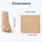 Livmore Microfibre Cleaning Towel Roll - 30 Pulls (25 x 25cm) - Beige