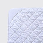 LIVMORE Premium Quilted Tencel 100% Waterproof Mattress Protector (135 x 190cm) Double - White