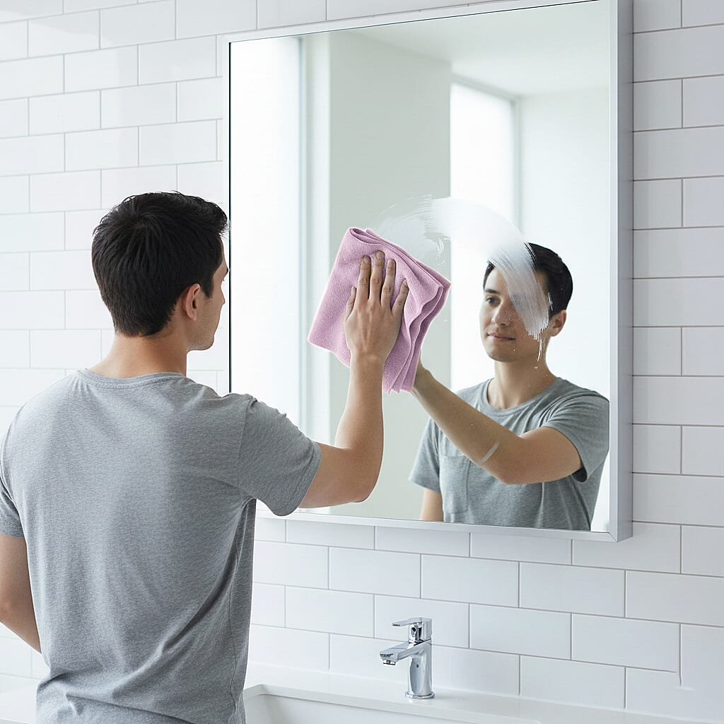 LIVMORE Reusable Pack Of 30 Tear Away Microfibre Towel Roll 8224476 3