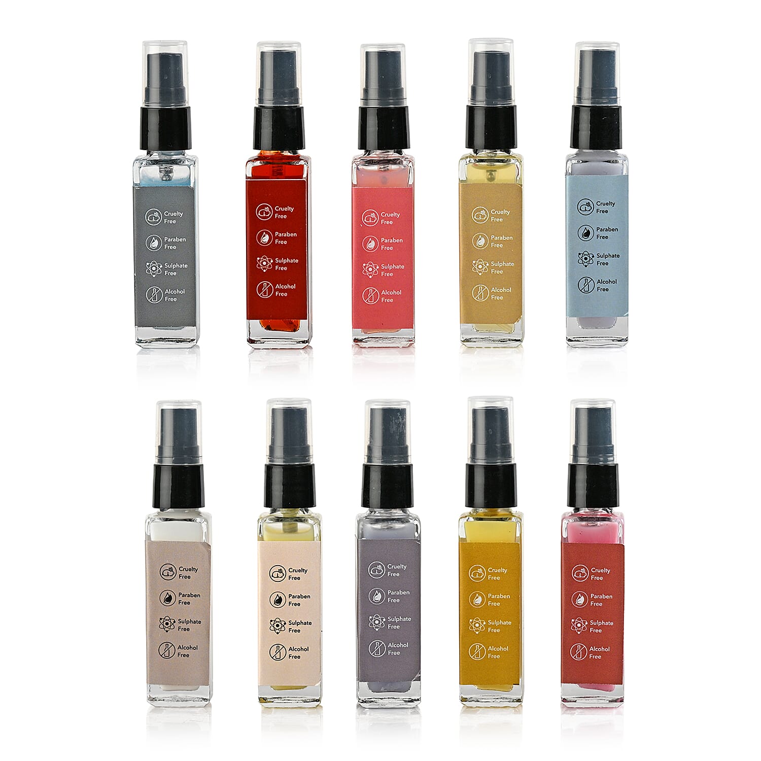LIVMORE Set of 10 Unisex Perfumes - 10 x 8ML 8270885 6