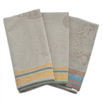 LIVMORE Set of 3 Jacquard Kitchen Towels (Size 70 x 50 cm)
