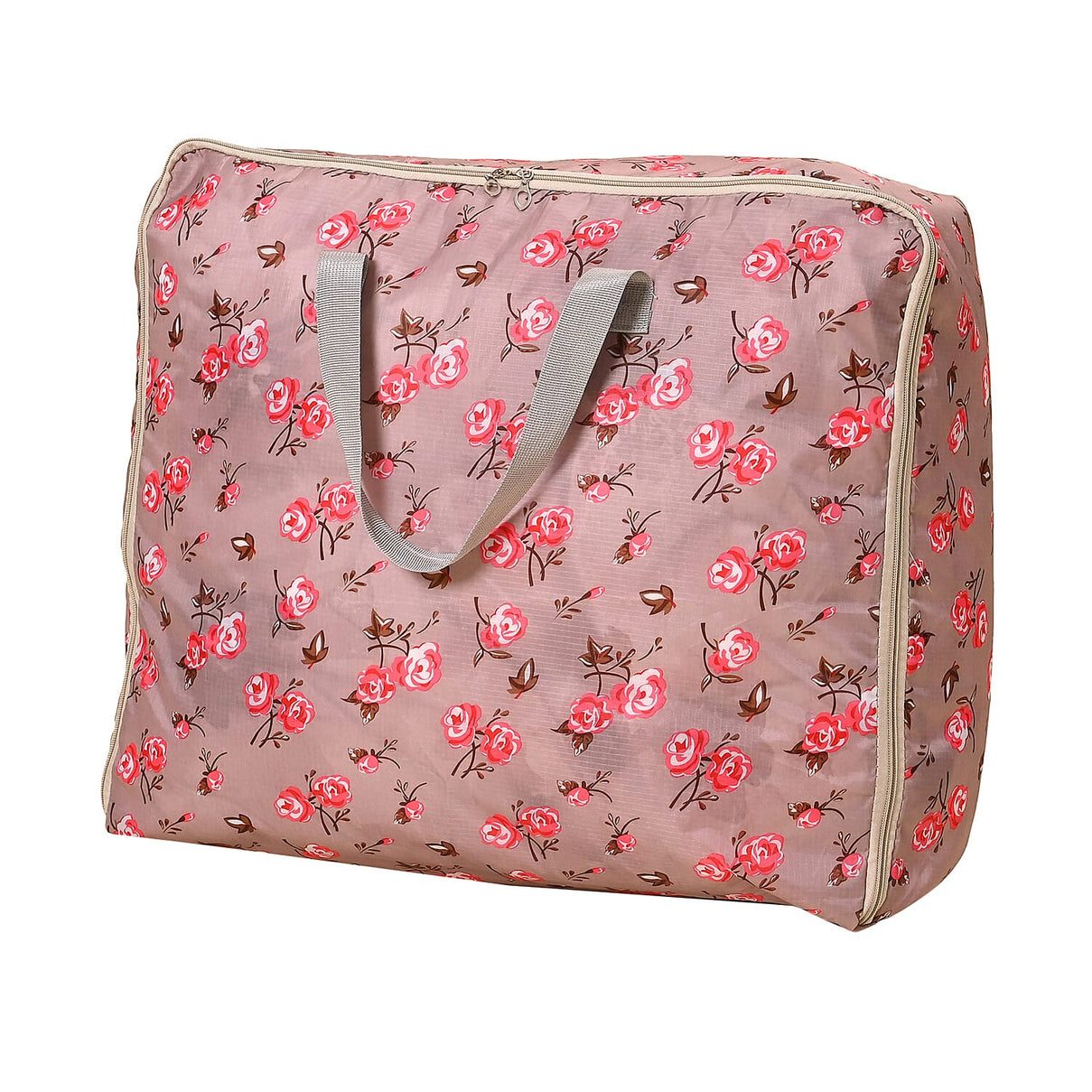 LIVMORE Set of 3 Floral Pattern Storage Bags - Rose V32353146 3