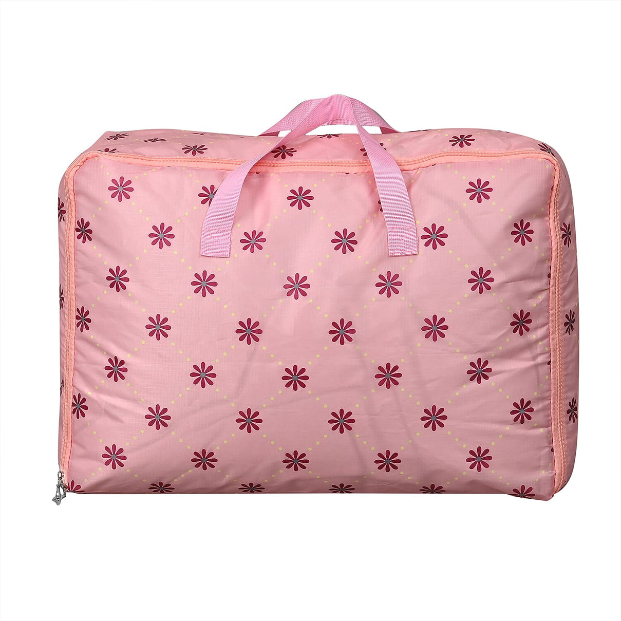 LIVMORE Set of 3 Polka Dot Pattern Storage Bags - Pink V32363287 2