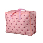 LIVMORE Set of 3 Floral Pattern Storage Bags - Rose