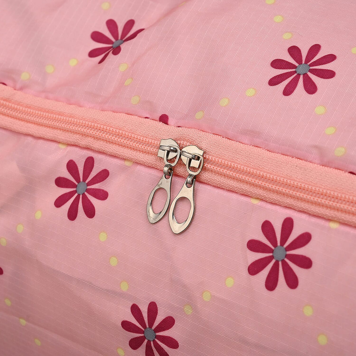 LIVMORE Set of 3 Polka Dot Pattern Storage Bags - Pink V32514154 4
