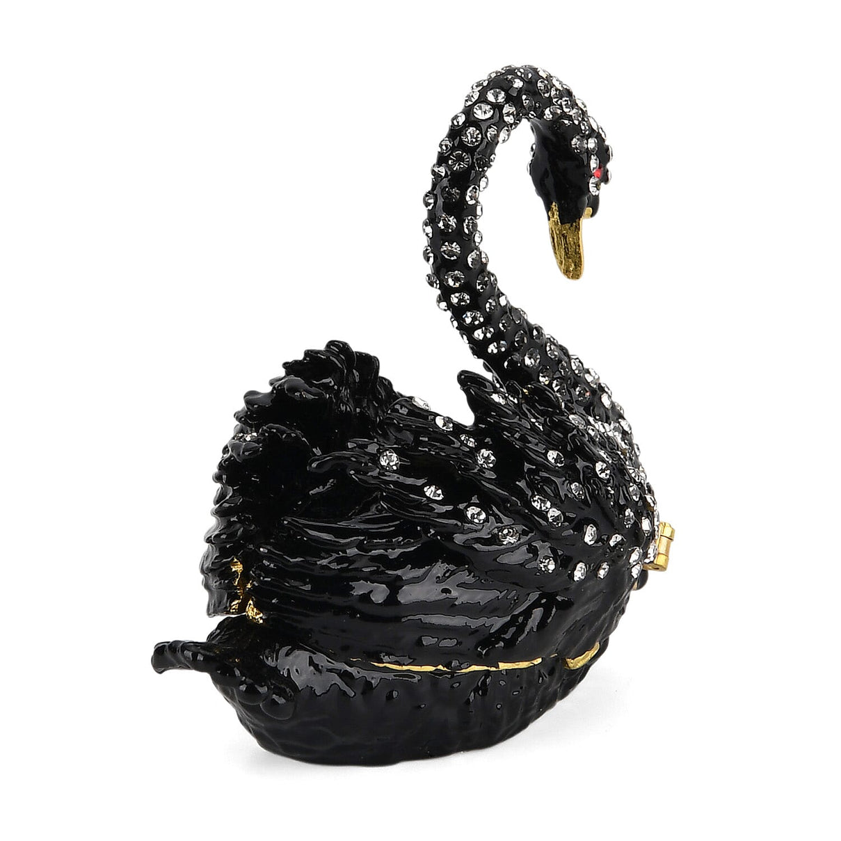 Livmore Swan Trinket Storage Box - Black 8411964 5